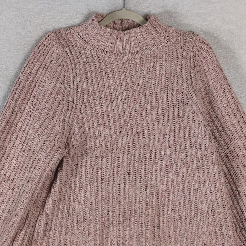 Gap Womens Knit Mock Neck Oversized Cozy Preppy Sweater Size XS‎